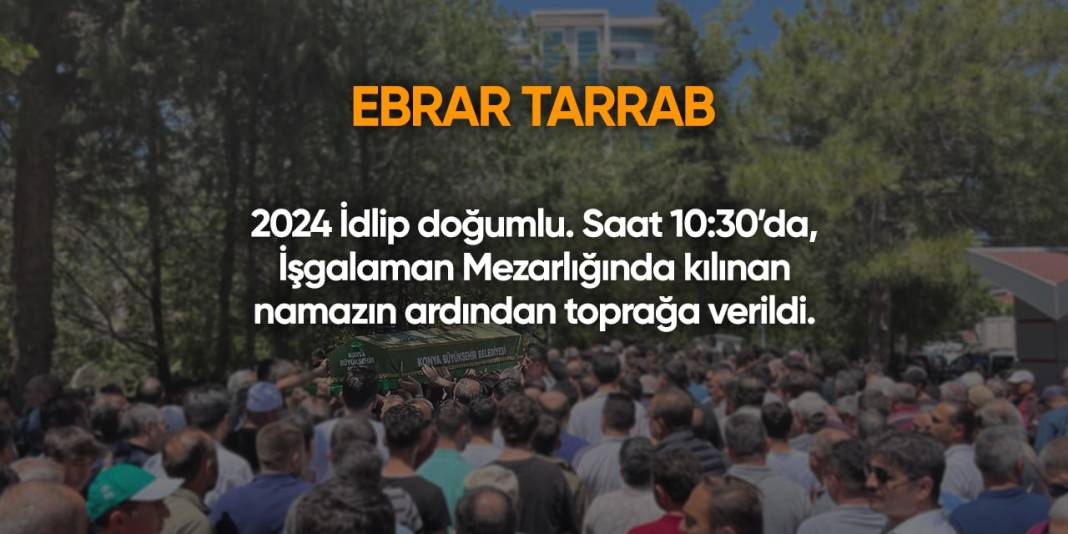 Konya'da bugün vefat edenler | 20 Eylül 2024 10